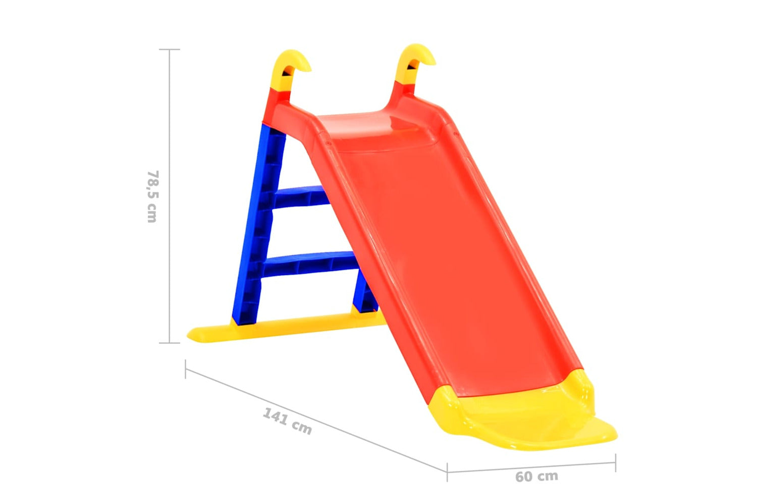 Vidaxl Slide For Kids 141 Cm Pp-6