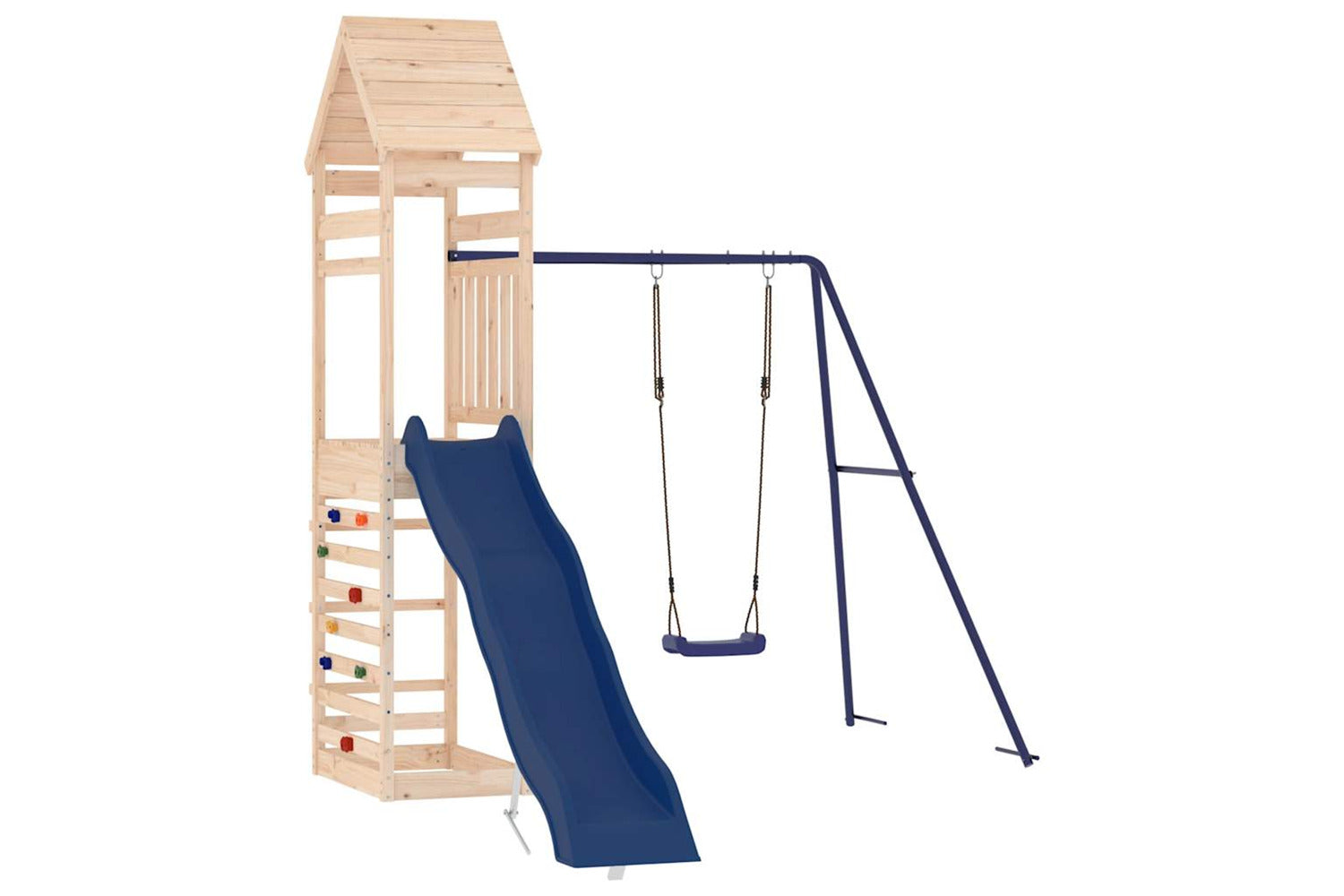 Vidaxl 3156928 Outdoor Playset Solid Wood Pine-3