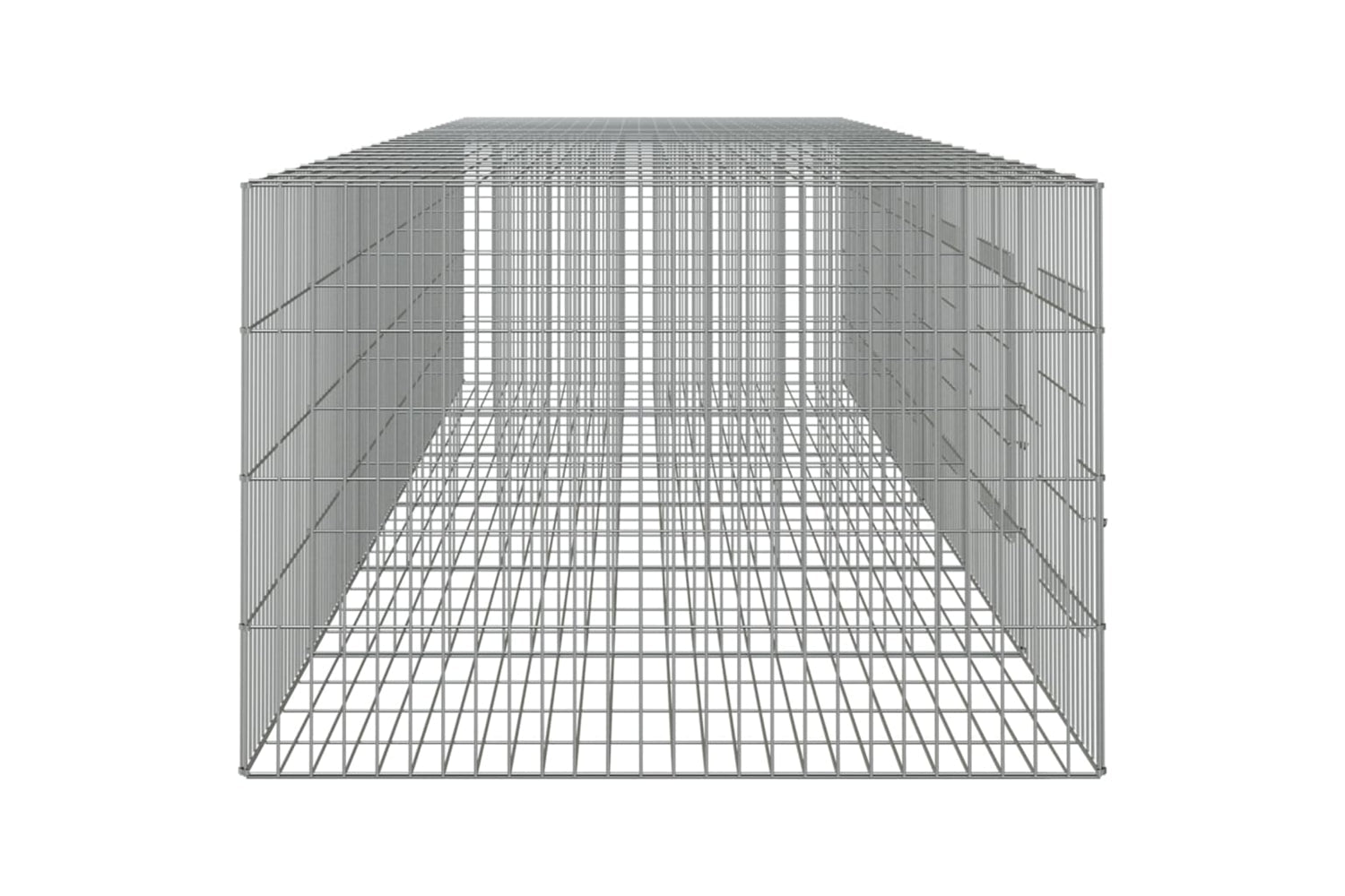 vidaXL 171572 6-panel Rabbit Cage 327x79x54cm Galvanised Iron-4