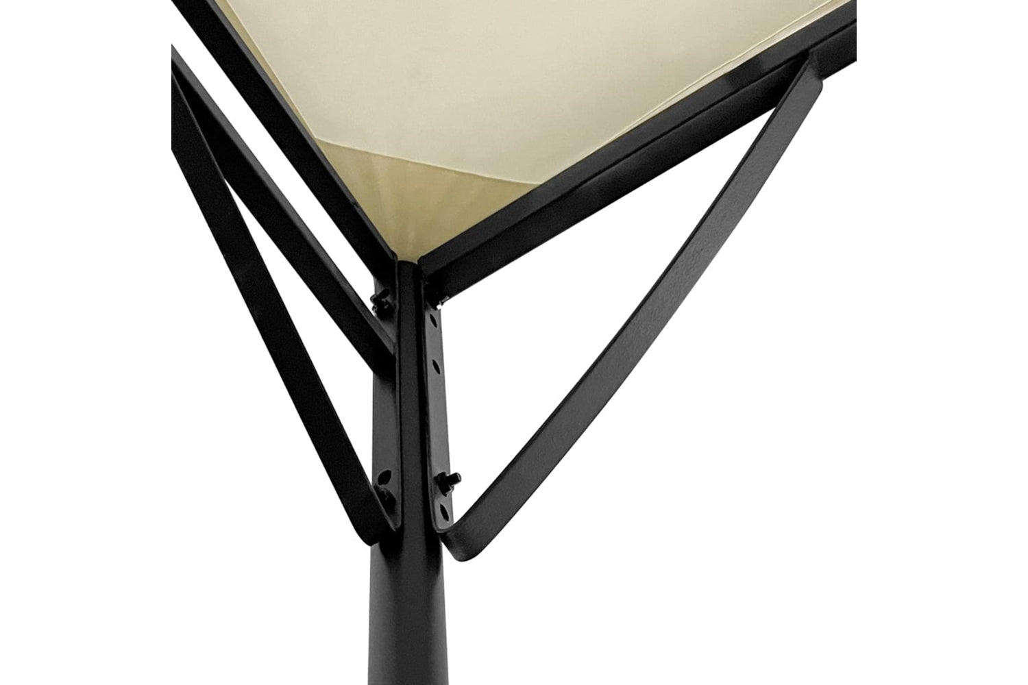 Vidaxl 362391 Canopy Cream 2x2.3 M 180 G/mâ² Fabric And Steel-6