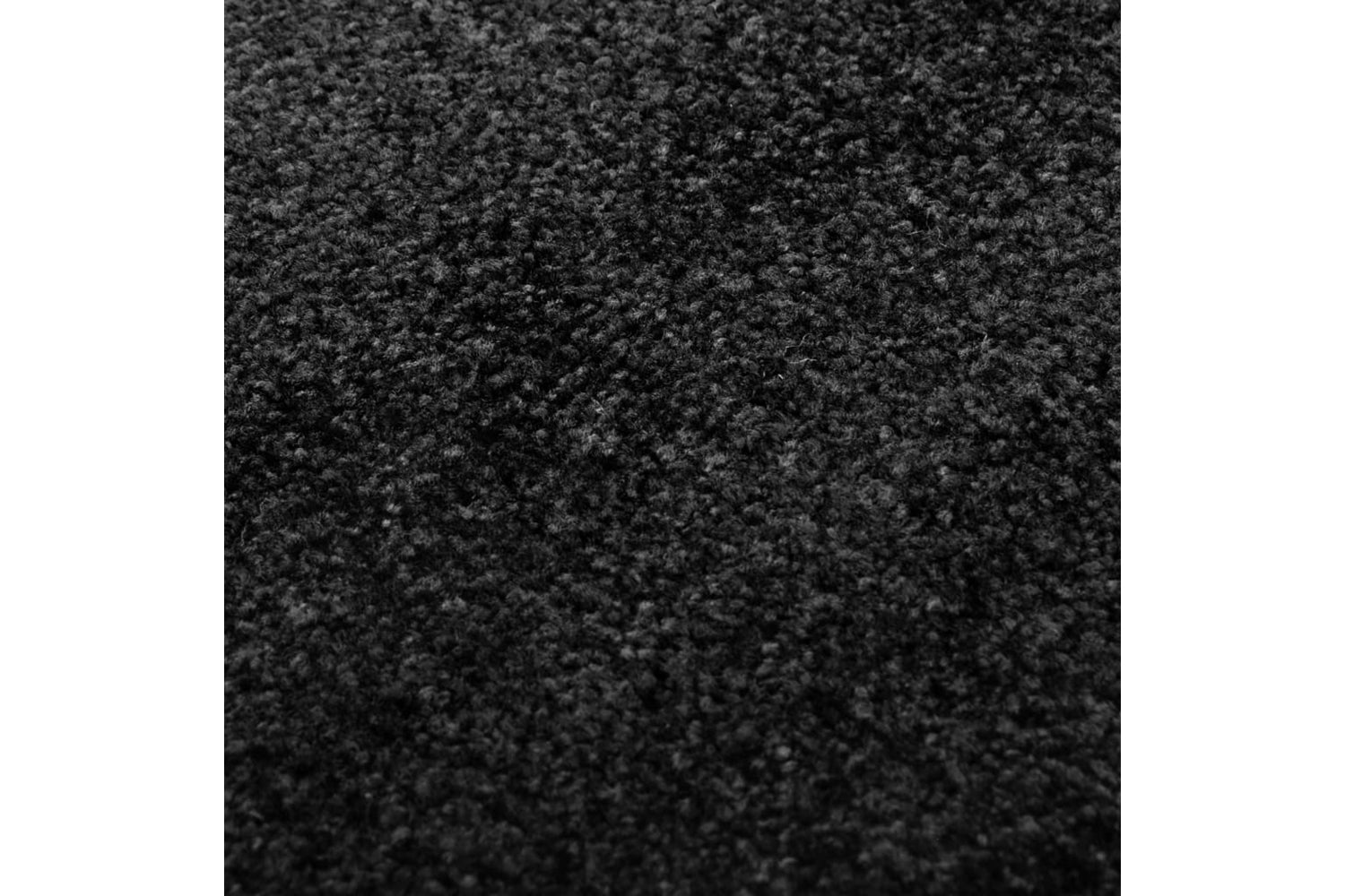 vidaXL 323413 Doormat Washable Black 90x150cm-5