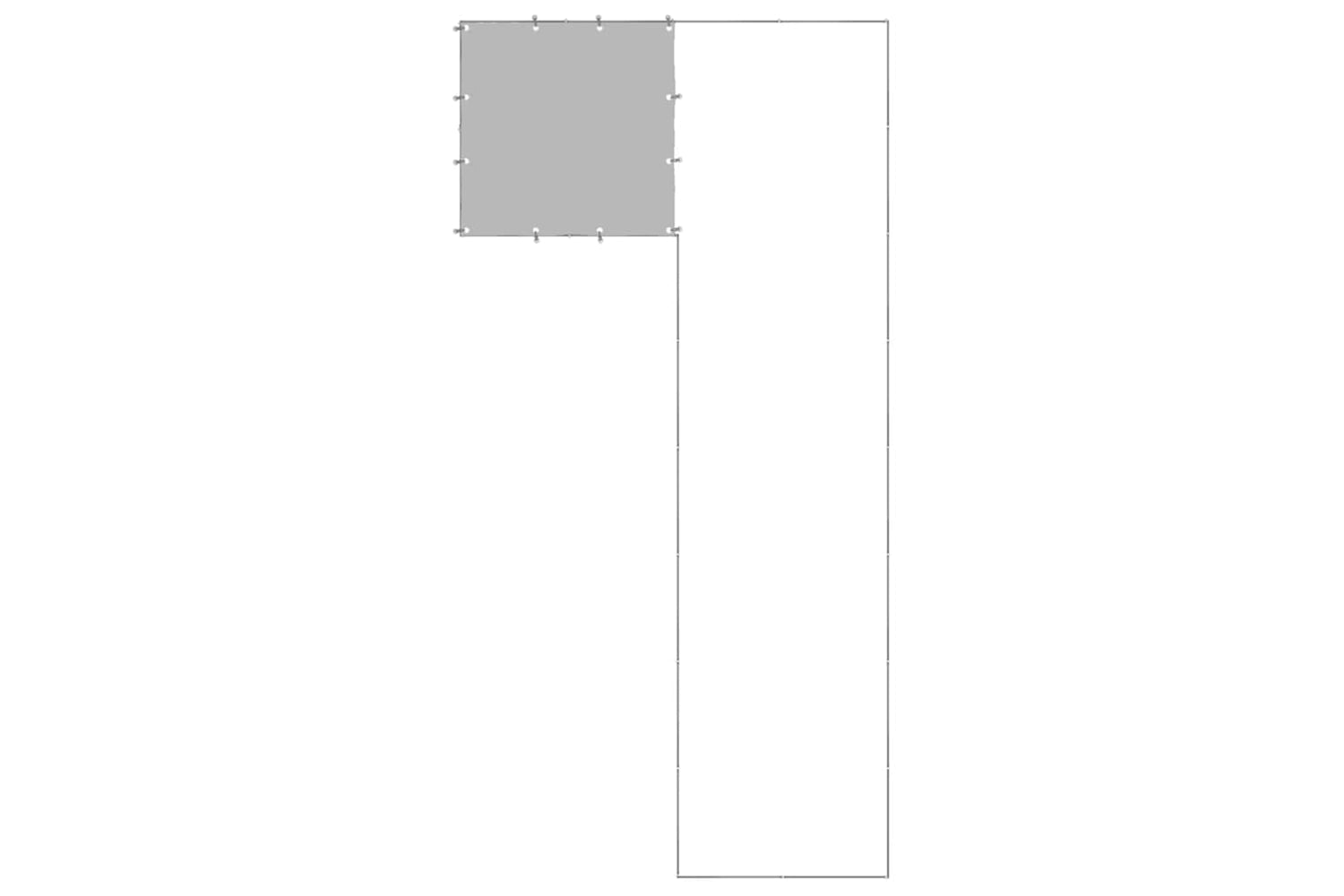 Vidaxl 3082231 Dog Kennel Silver 6.05 M2 Steel-4