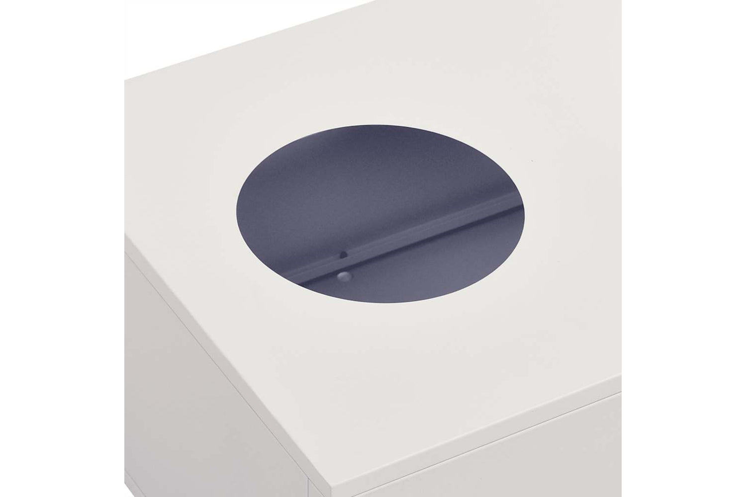 vidaXL 336426 Office Flower Box Light Grey 90x40x23cm Steel-4