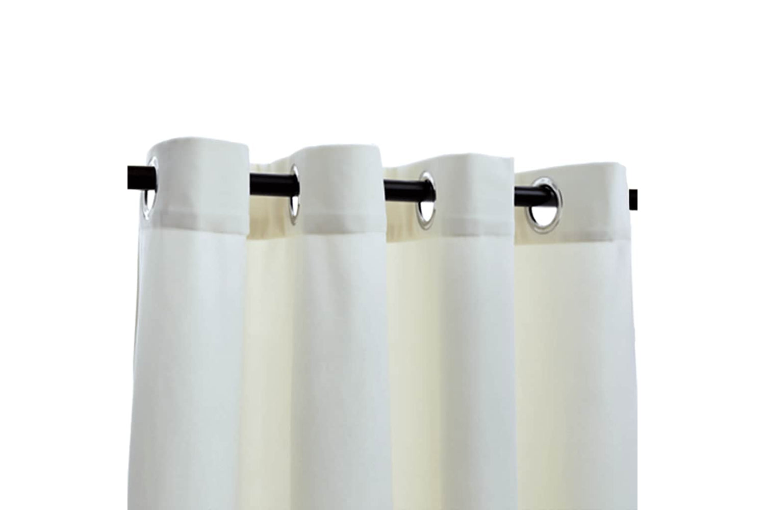 Vidaxl Blackout Curtains With Rings 2 Pcs Velvet Cream 140x245 Cm-2