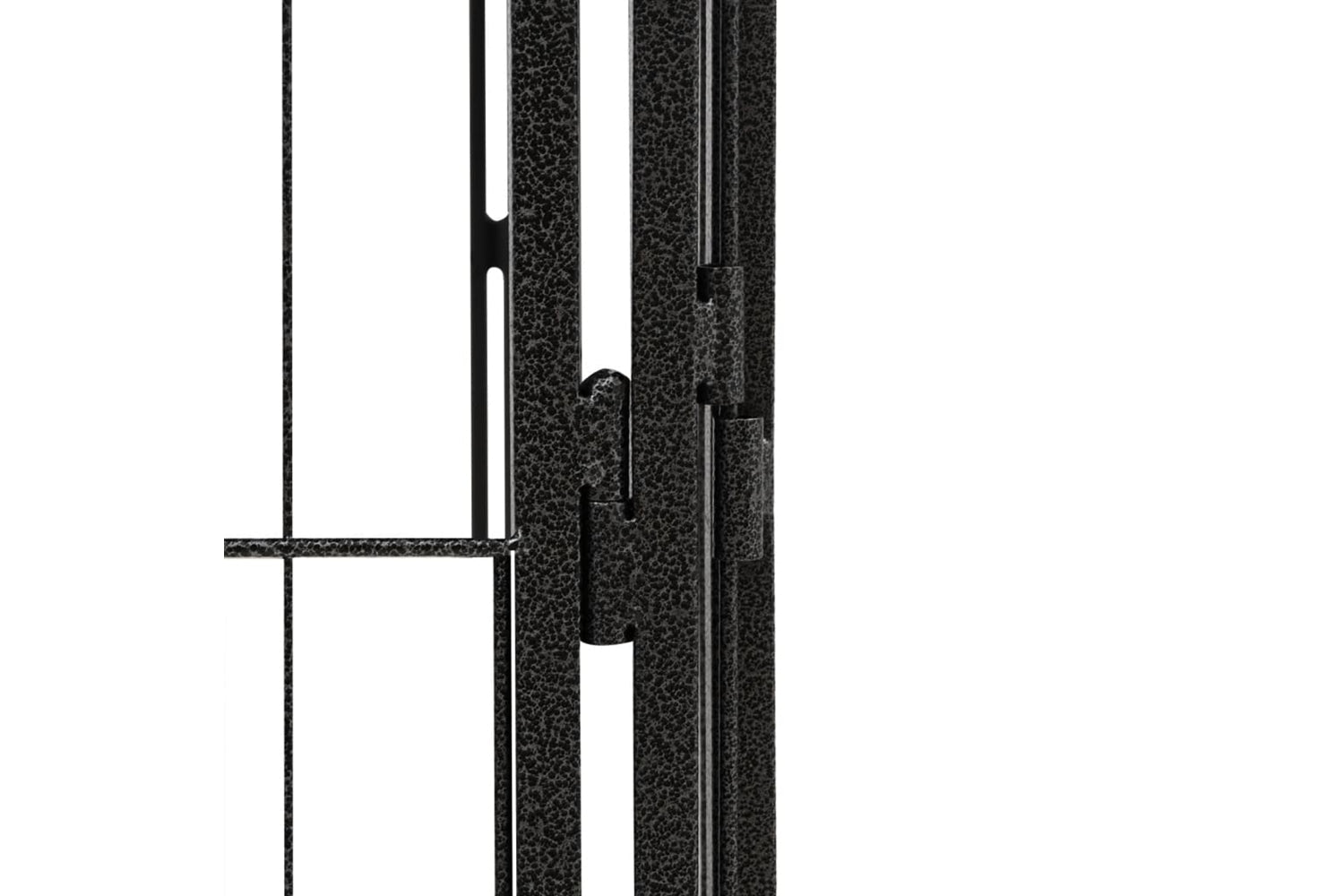 vidaXL 3115968 12-panel Dog Playpen Black 100x50cm Powder-coated Steel-5