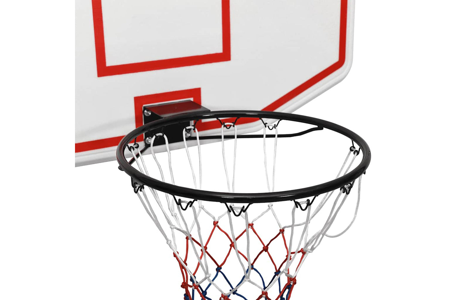 Vidaxl Basketball Backboard White 109x71x3 Cm Polyethene-5