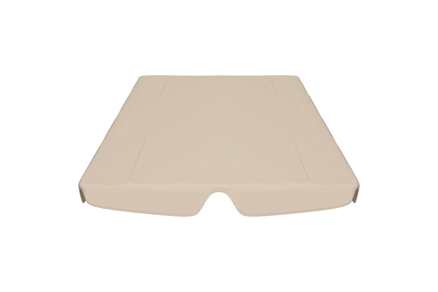 Vidaxl Replacement Canopy For Garden Swing Beige 150/130x105/70 Cm-4