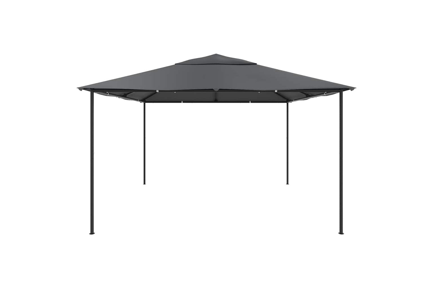 Vidaxl 312238 Gazebo 4x4x3 M Anthracite 180 G/mâ²-2