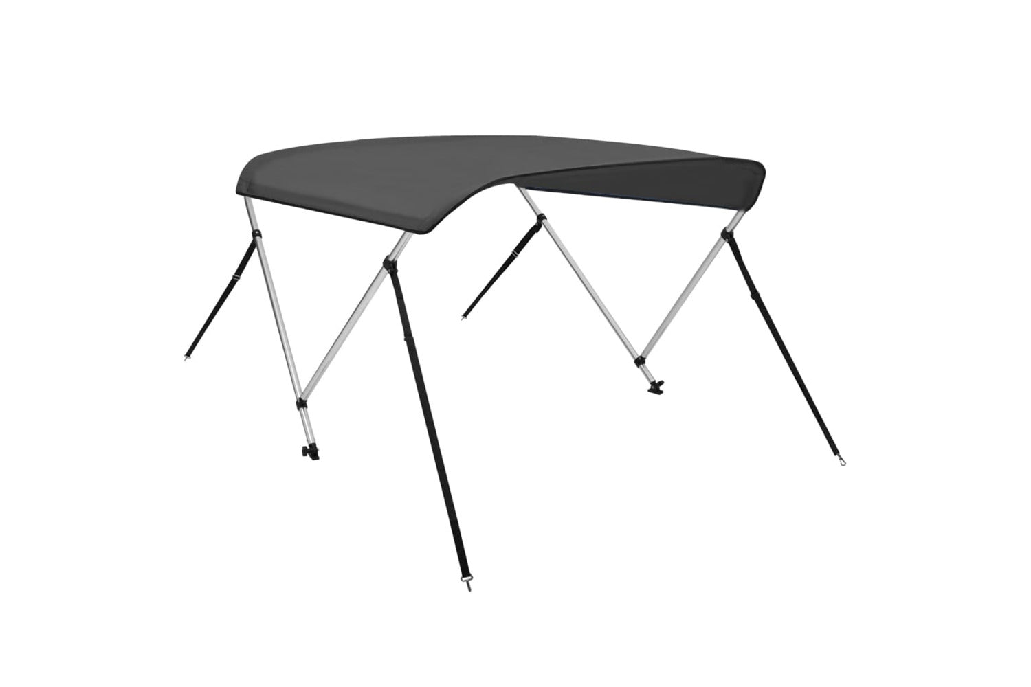 vidaXL 93130 2 Bow Bimini Top Anthracite 180x130x110cm-3