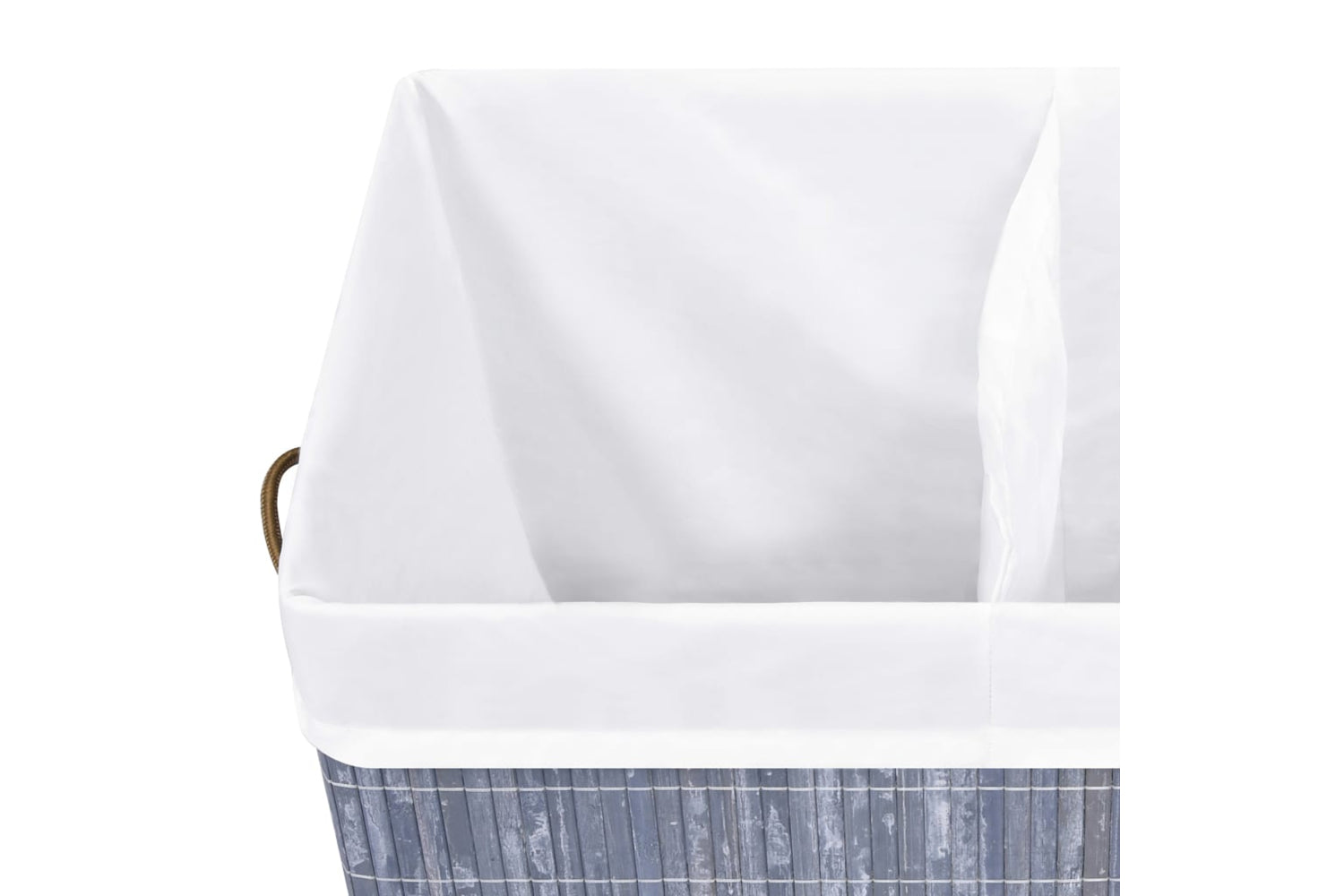 Vidaxl 320742 Bamboo Laundry Basket Grey 100 L-7