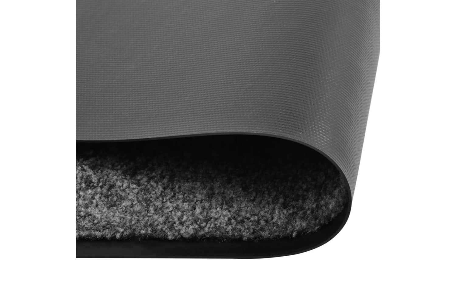 vidaXL 323420 Doormat Washable Anthracite 120x180cm-2