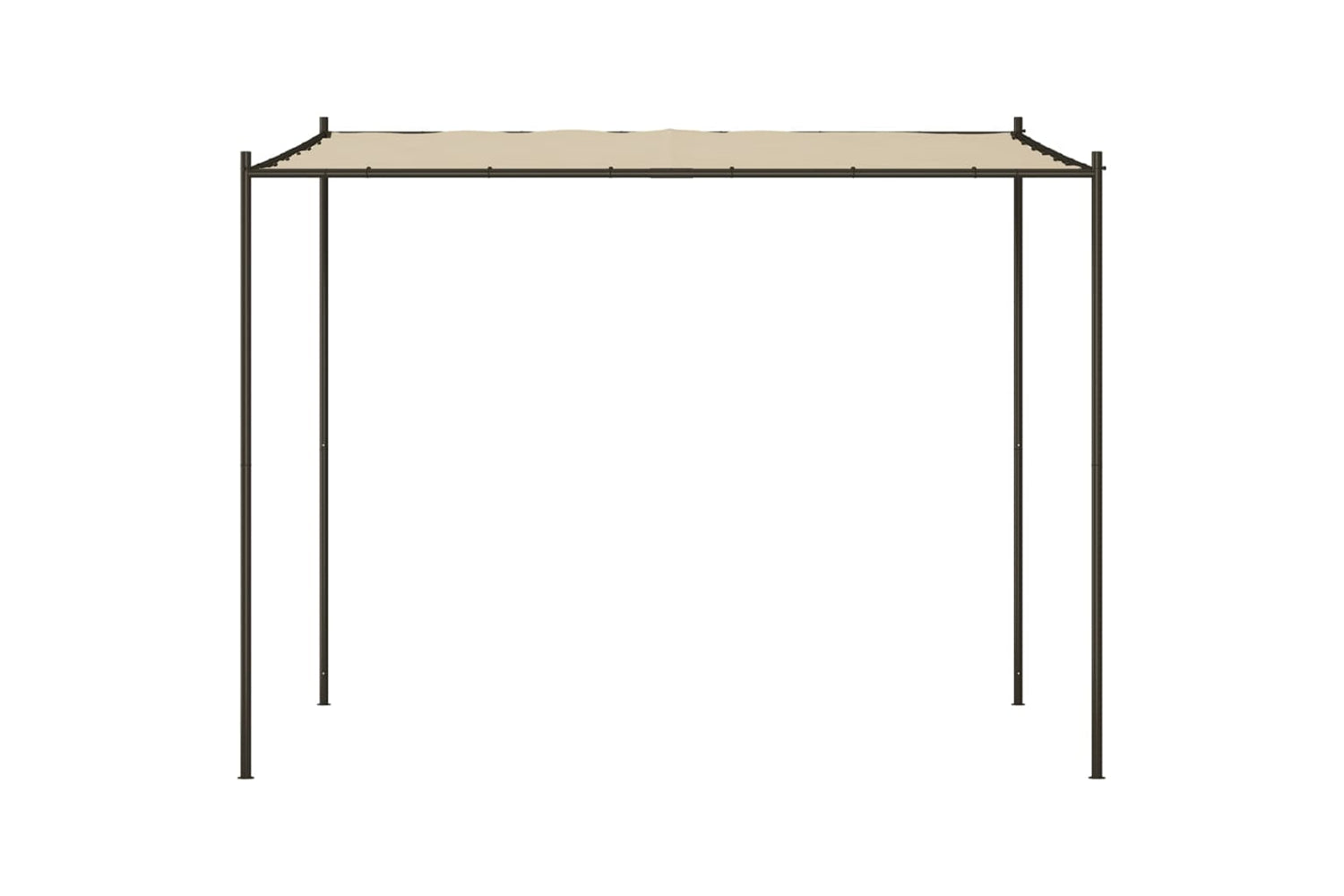 Vidaxl 362463 Gazebo Beige 3x3 M 180 G/mâ² Fabric And Steel-2