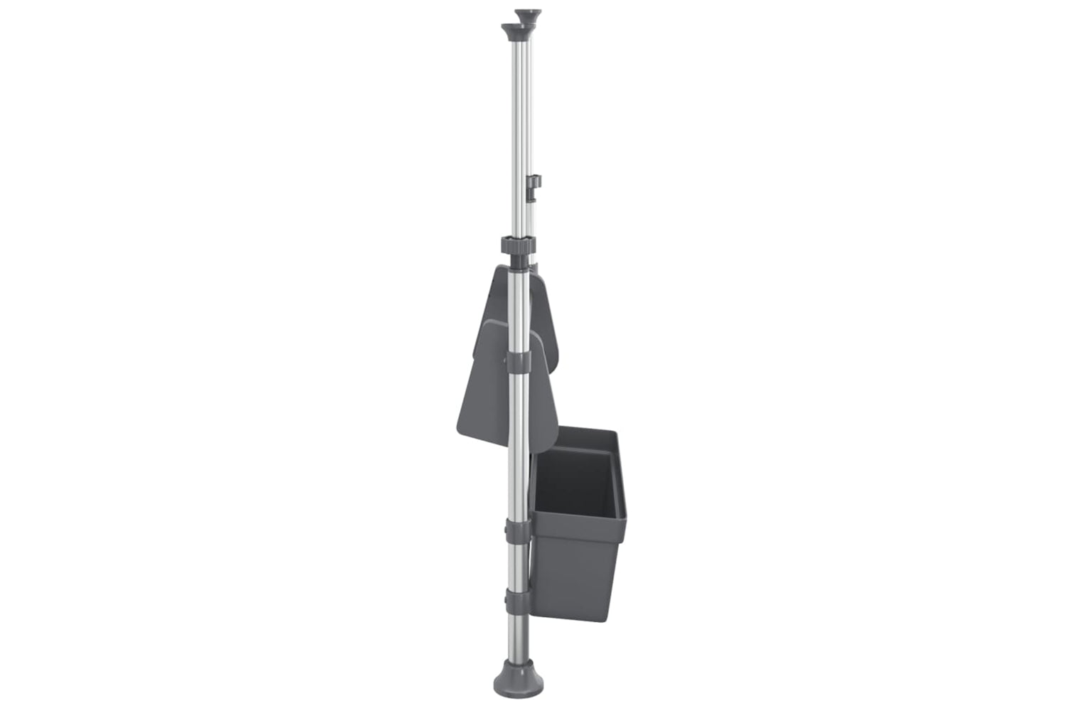 Vidaxl 344378 Adjustable Kitchen Organiser Aluminium-3