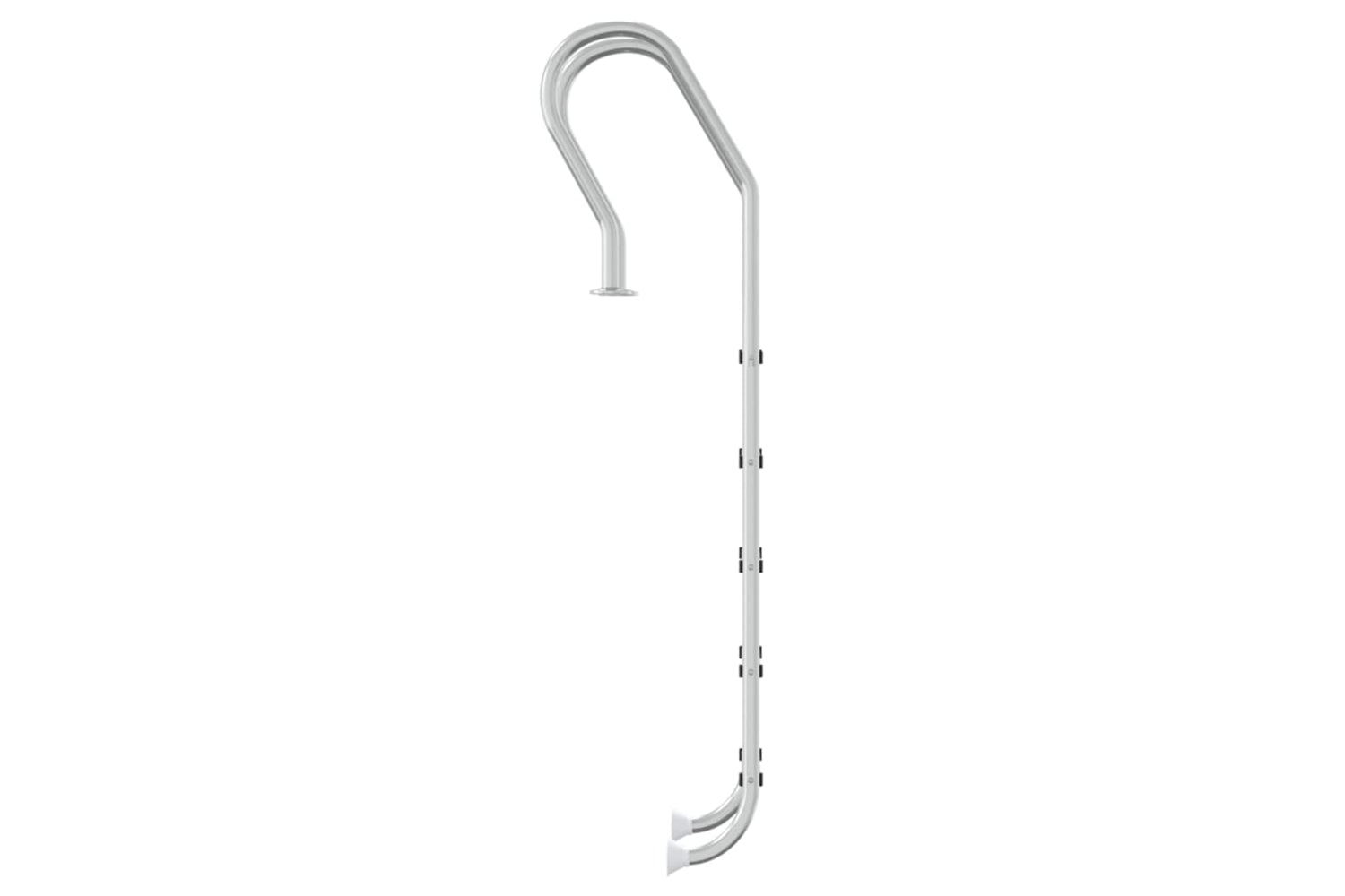 vidaXL 93463 Pool Ladder 54x38x211cm 304 Stainless Steel-3