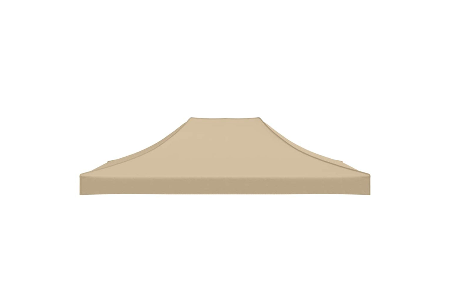 Vidaxl Party Tent Roof 4x3 M Beige 270 G/m2-3