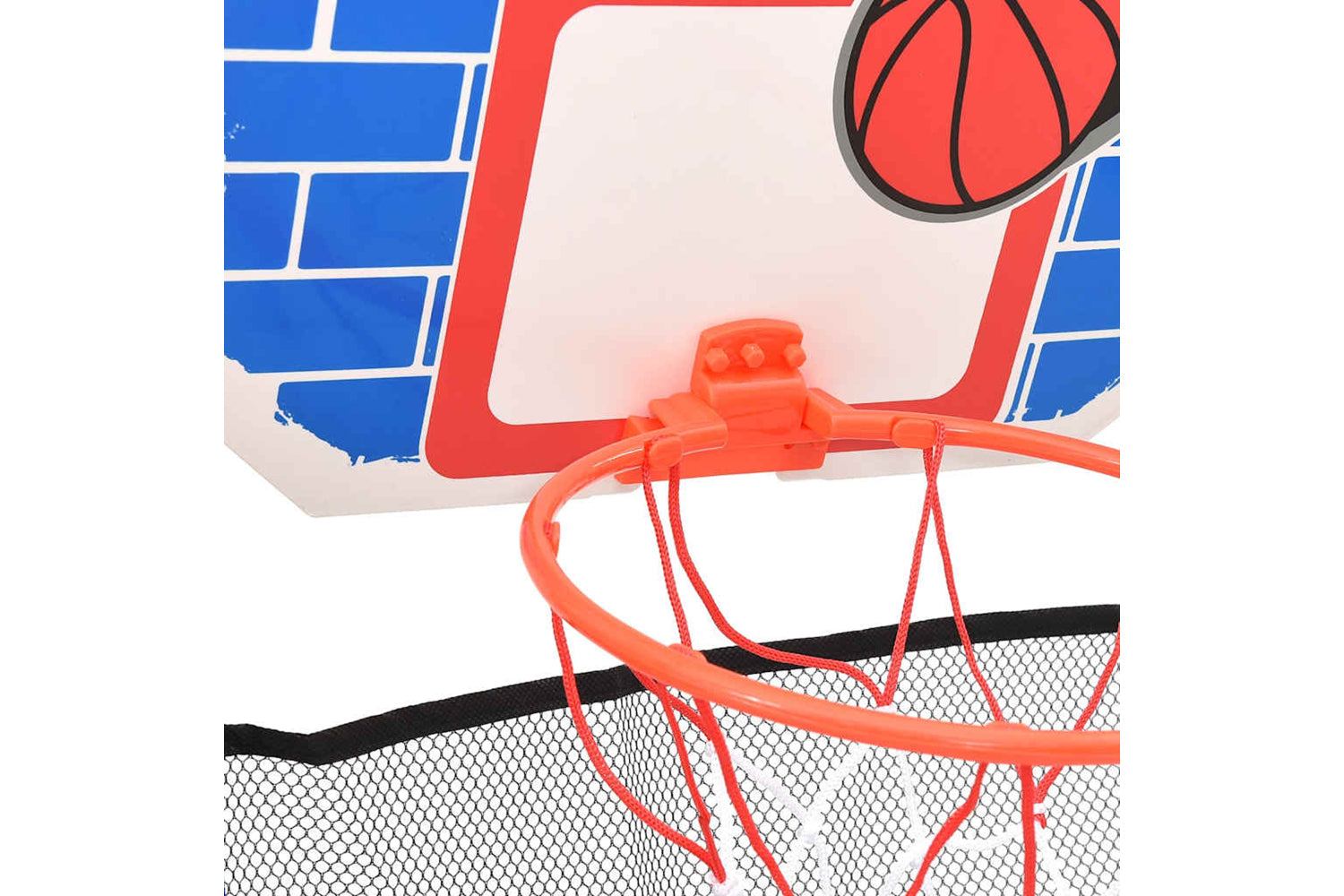 Vidaxl Children Basketball Set Multifunctional Floor And Wall-8