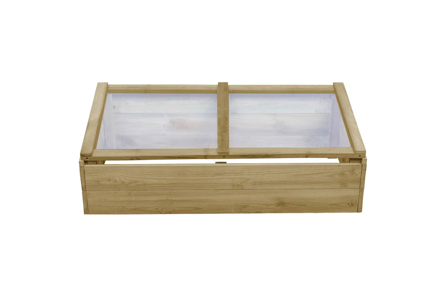 vidaXL 3055329 Greenhouses 2 Pcs Impregnated Pinewood 100x50x35cm-4