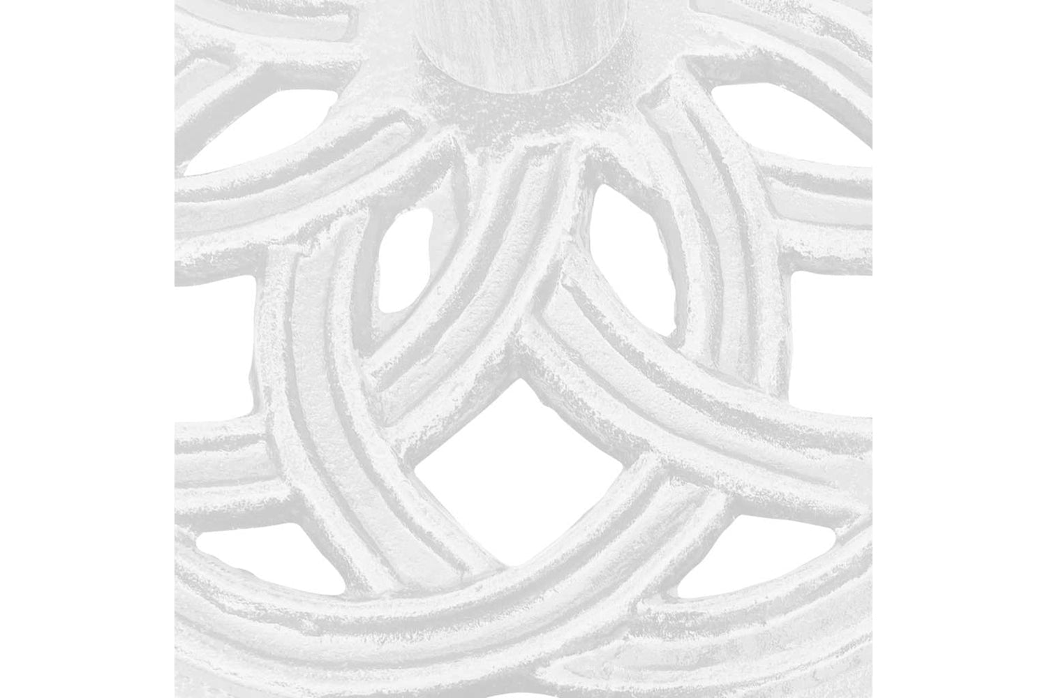 vidaXL 317757 Umbrella Base White 44x44x31cm Cast Iron-5