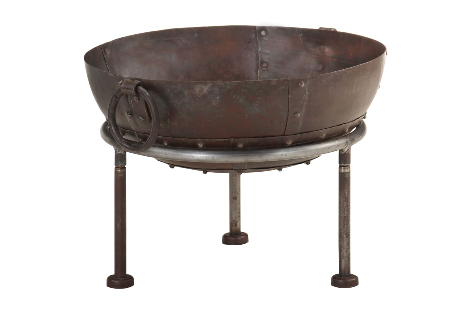 vidaXL 321944 Rustic Fire Pit ÃƒÂƒÃ‚Â˜ 40cm Iron-9