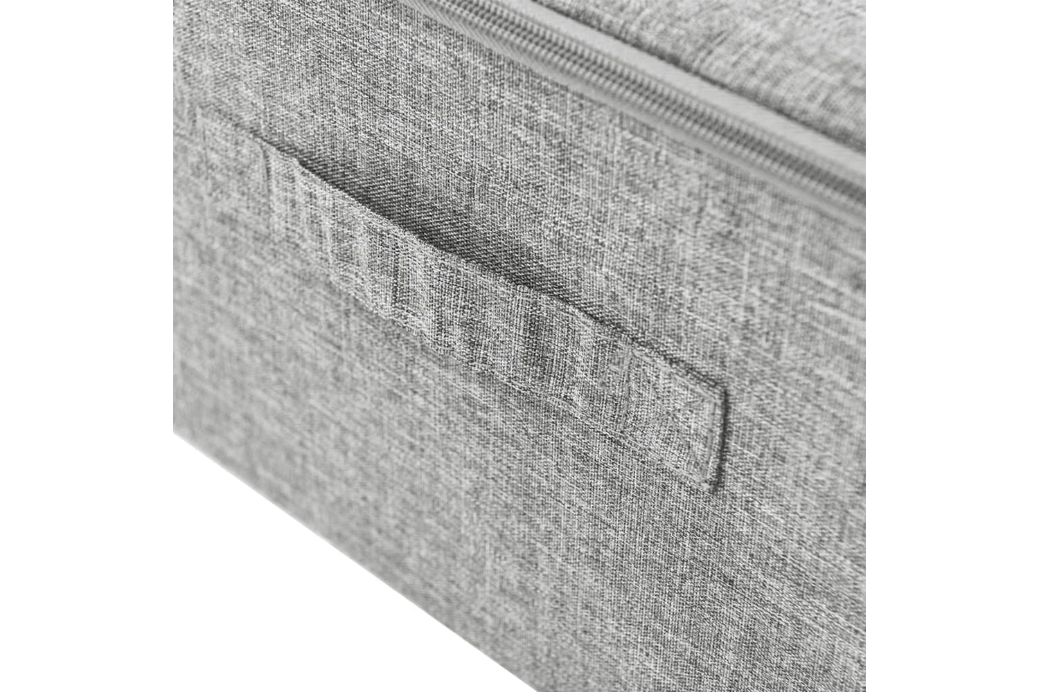vidaXL 332905 Storage Box Fabric 70x40x18cm Grey-7