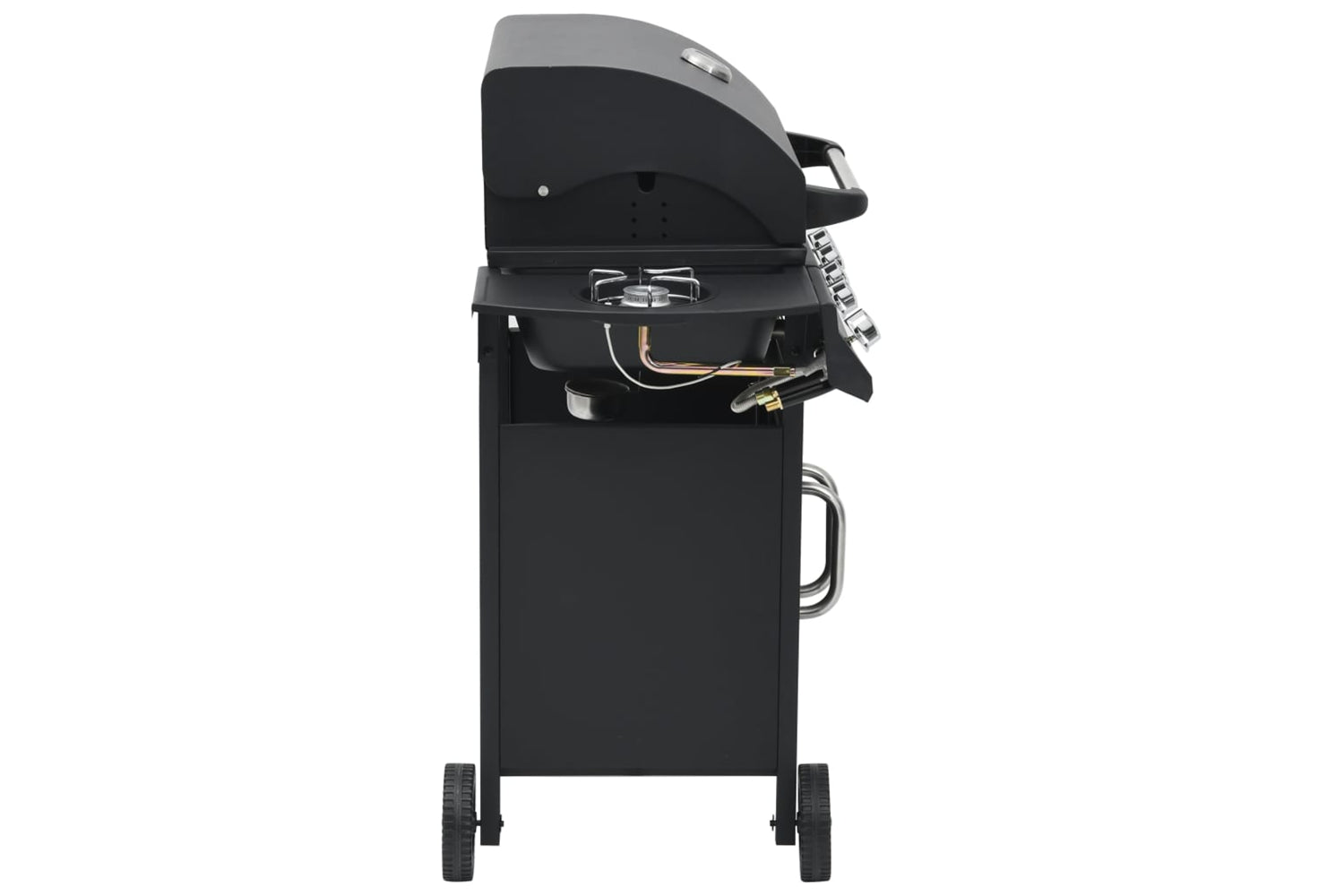 Vidaxl 310105 Gas Barbecue Grill 4+1 Cooking Zone Black Steel-5