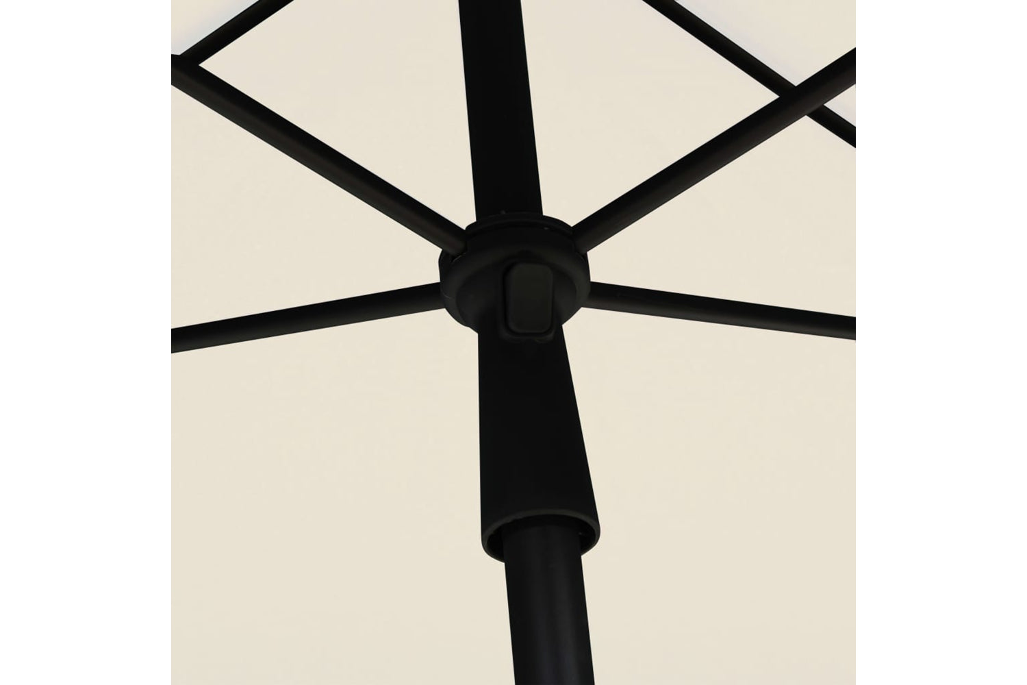 vidaXL 315543 Garden Parasol With Pole 210x140cm Sand-5