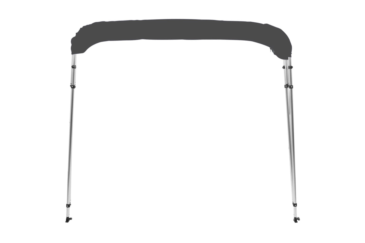 vidaXL 93139 4 Bow Bimini Top Anthracite 243x210x137cm-3