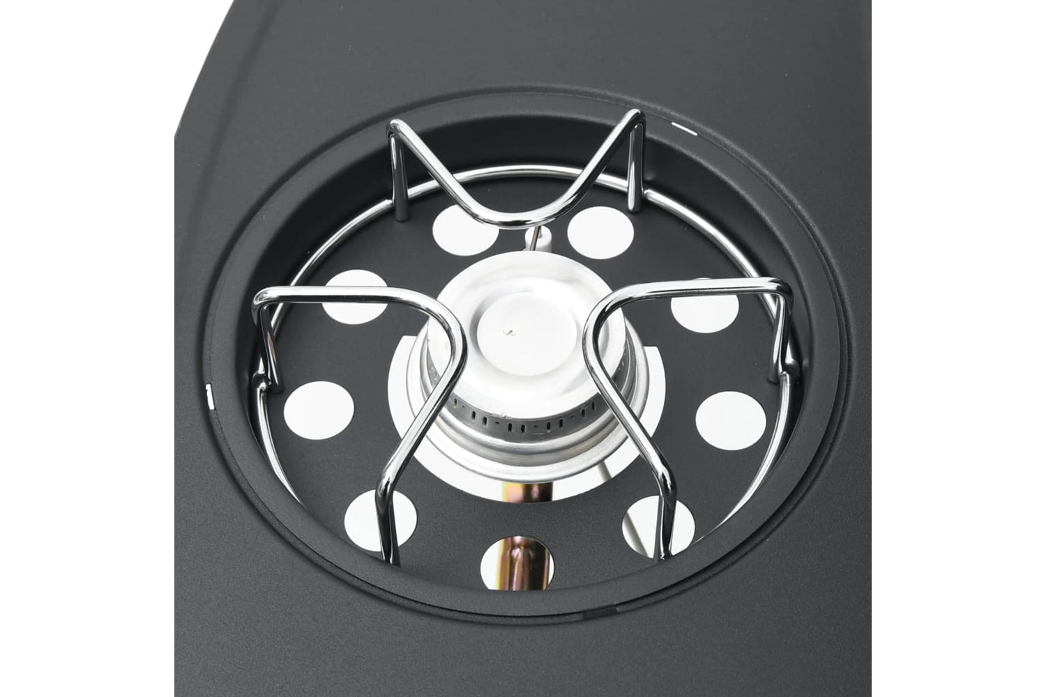 Vidaxl 310105 Gas Barbecue Grill 4+1 Cooking Zone Black Steel-7