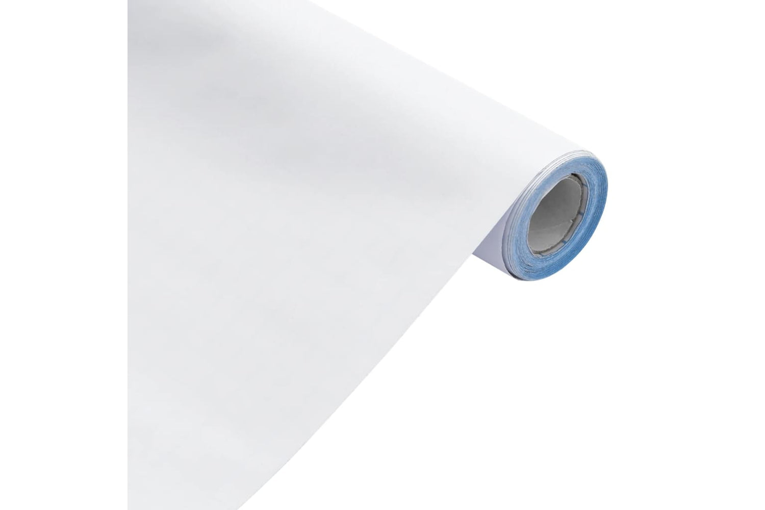 vidaXL 3206481 Furniture Stickers Self-adhesive Matte White 90x500cm Pvc-6