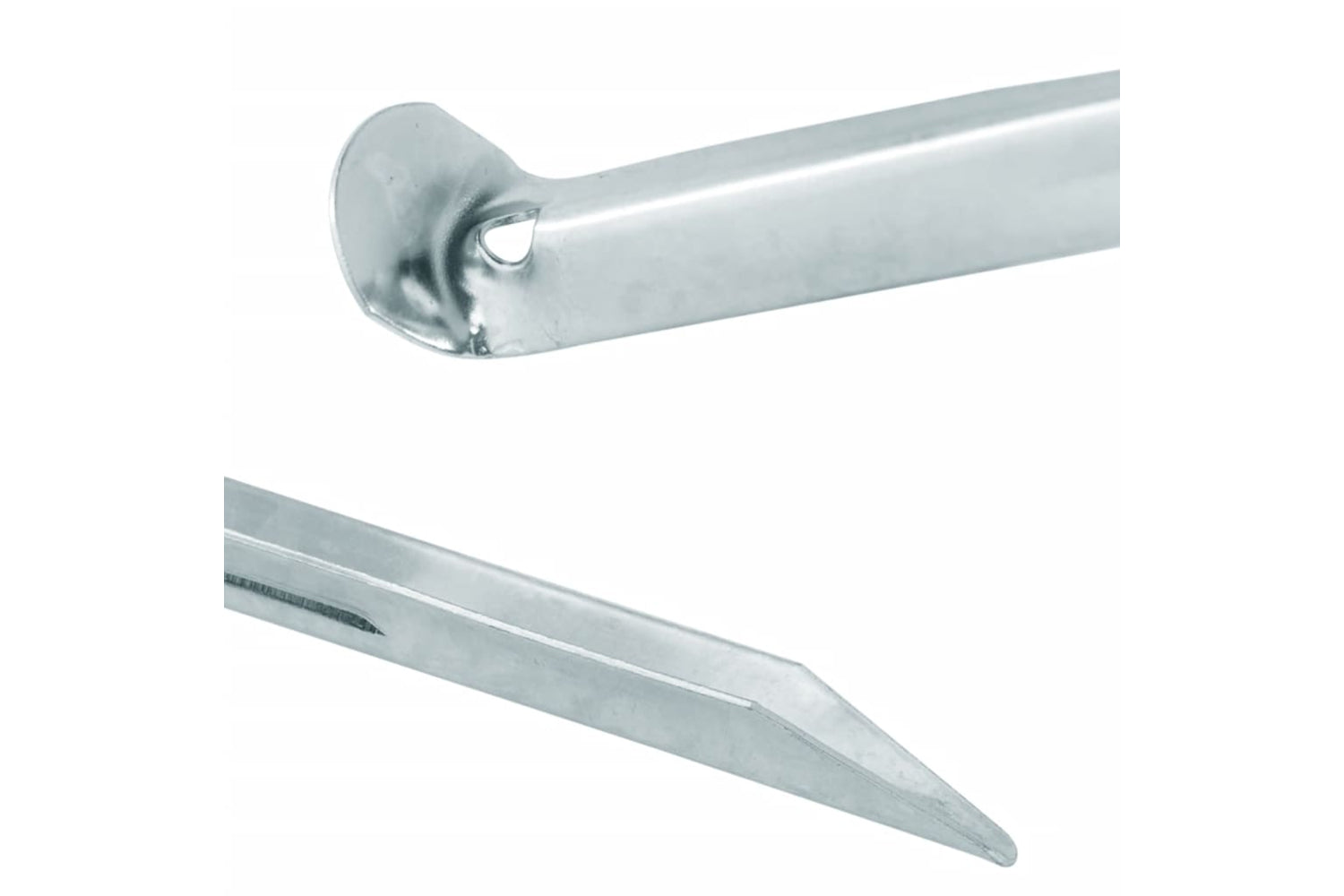 vidaXL 4009337 Tent Pegs 24 Pcs 22cm x 20mm Galvanised Steel-6