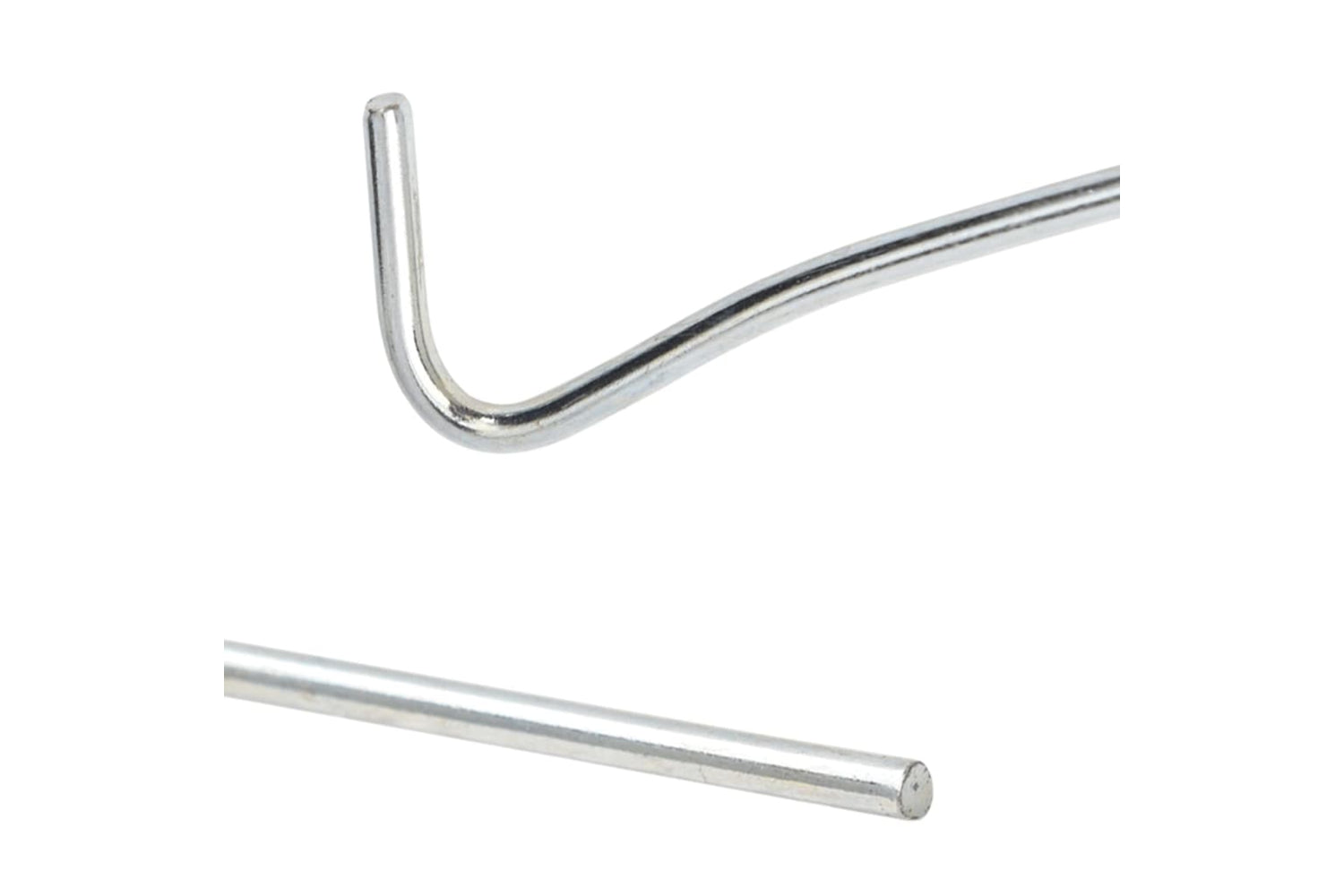 vidaXL 4009324 Tent Pegs 50 Pcs 30cm x 5mm Galvanised Steel-4