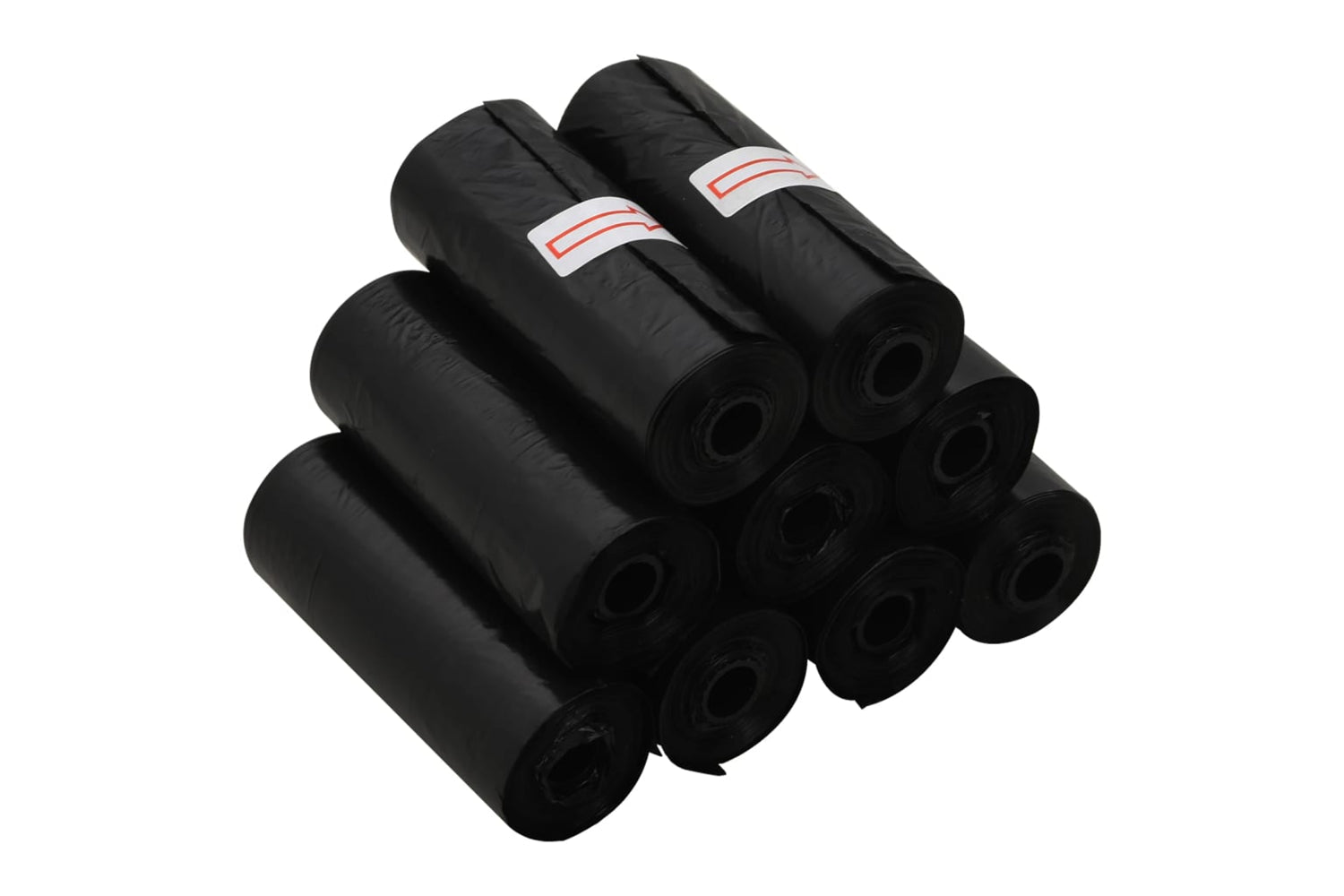 vidaXL Dog Poop Bags 750 Pcs Black 30x20cm Pe-3