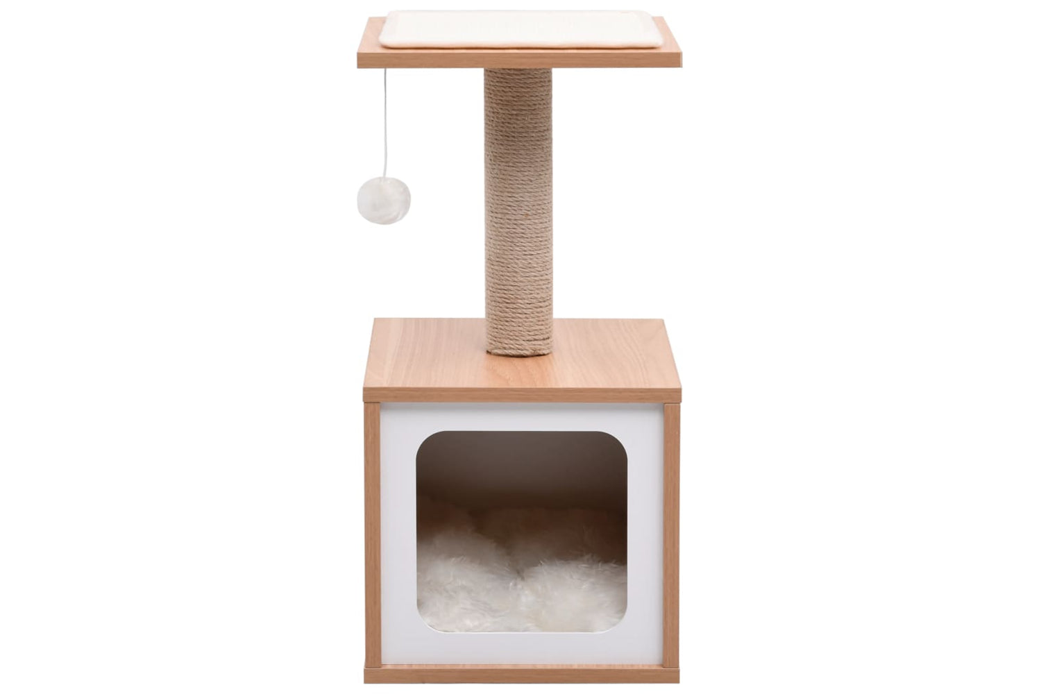 vidaXL 170931 Cat Tree With Sisal Scratching Mat 62cm-2