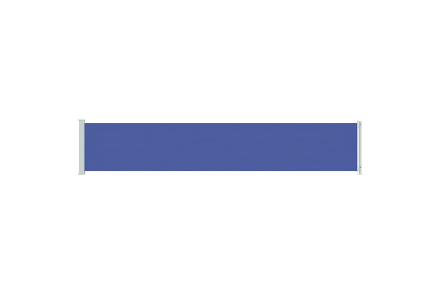vidaXL 317948 Patio Retractable Side Awning 117x600cm Blue-3