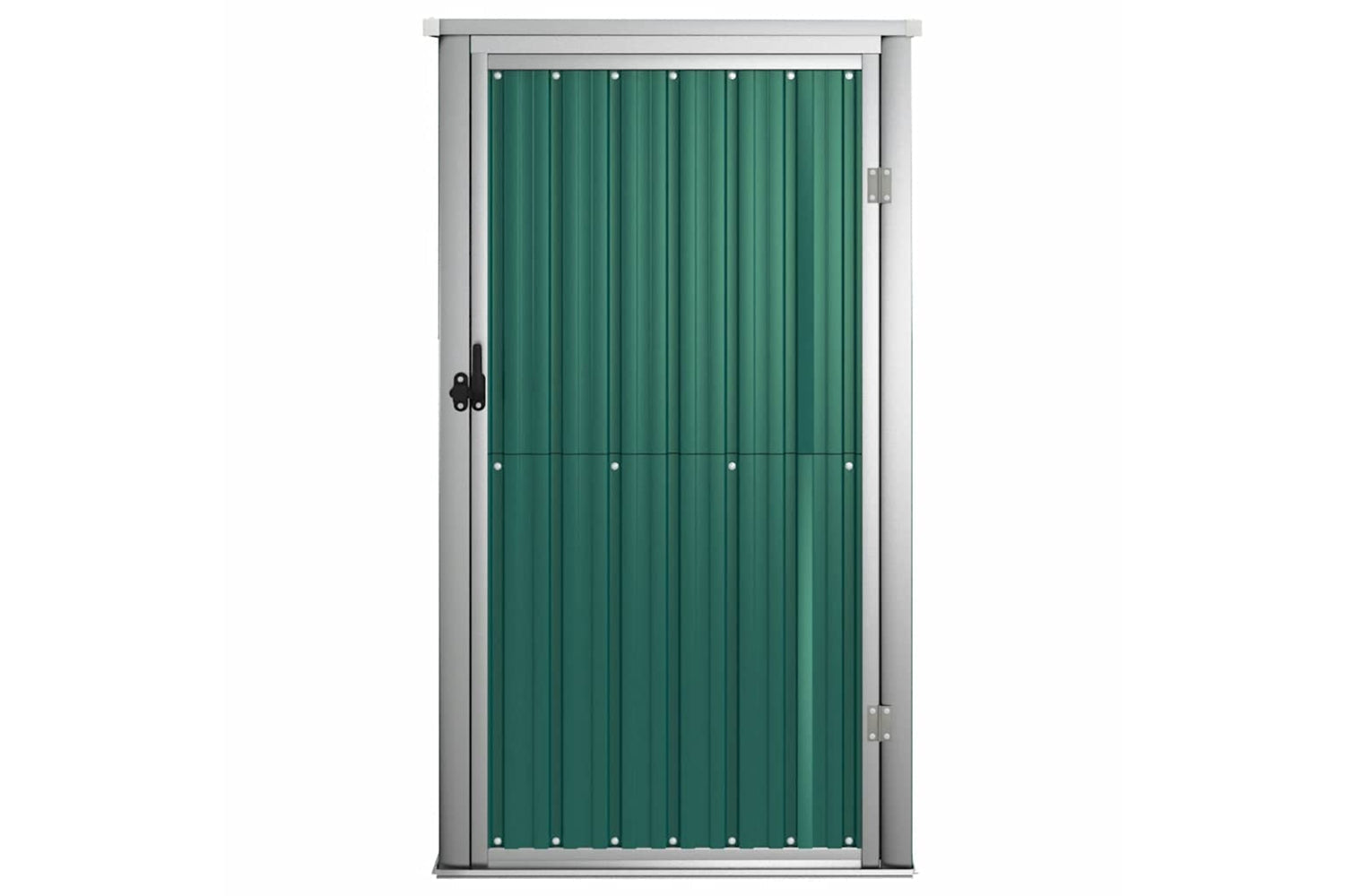 vidaXL 316205 Garden Tool Shed Green 88x89x161cm Galvanised Steel-2