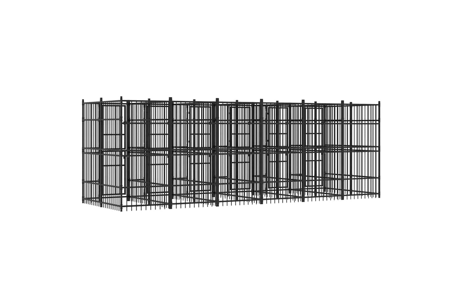 Vidaxl 3097941 Outdoor Dog Kennel Steel 11.06 M2-6