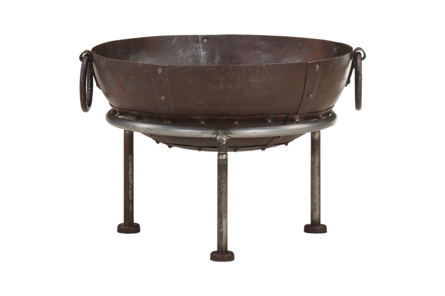vidaXL 321944 Rustic Fire Pit ÃƒÂƒÃ‚Â˜ 40cm Iron-2