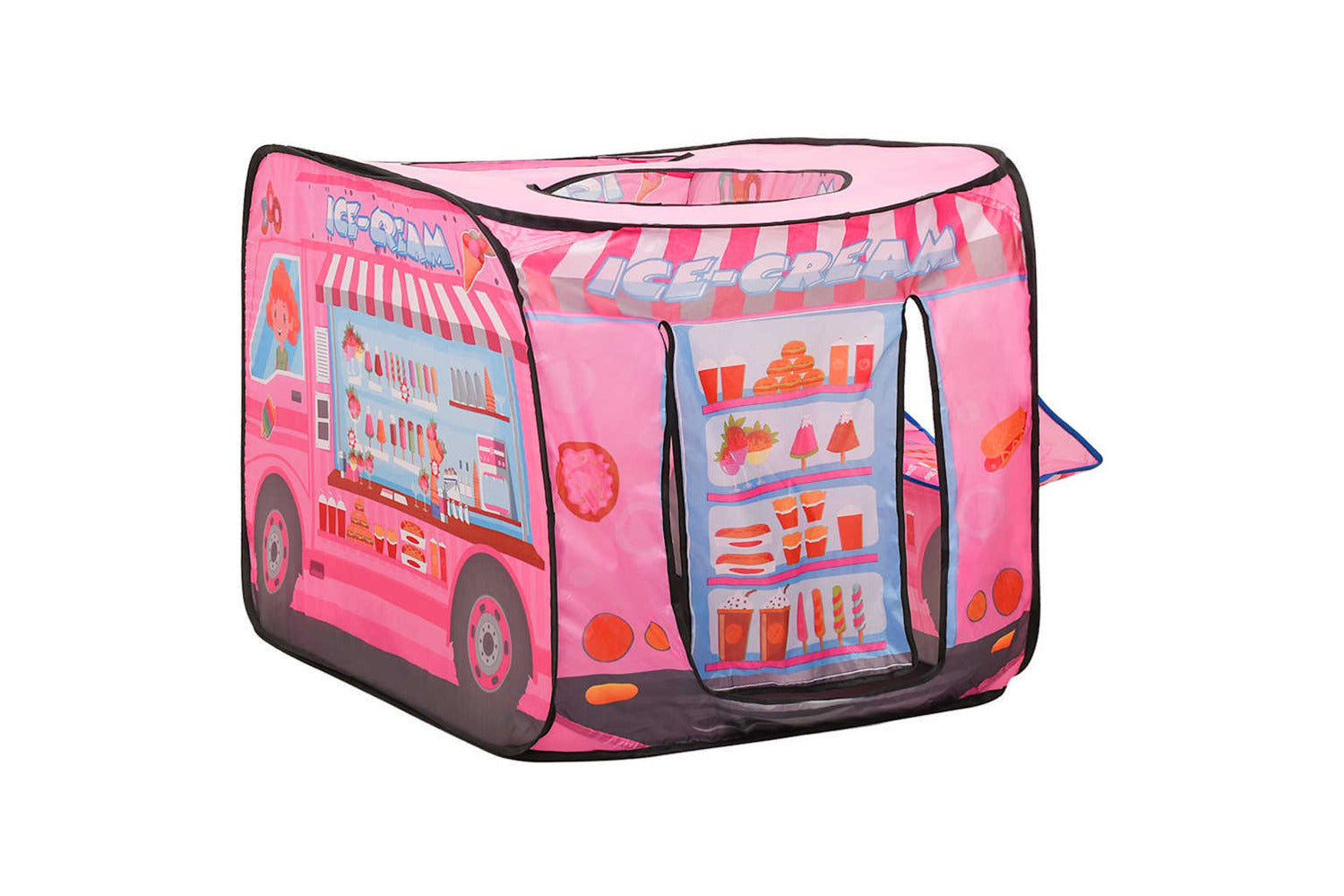 Vidaxl Children Play Tent Pink 70x112x70 Cm-4