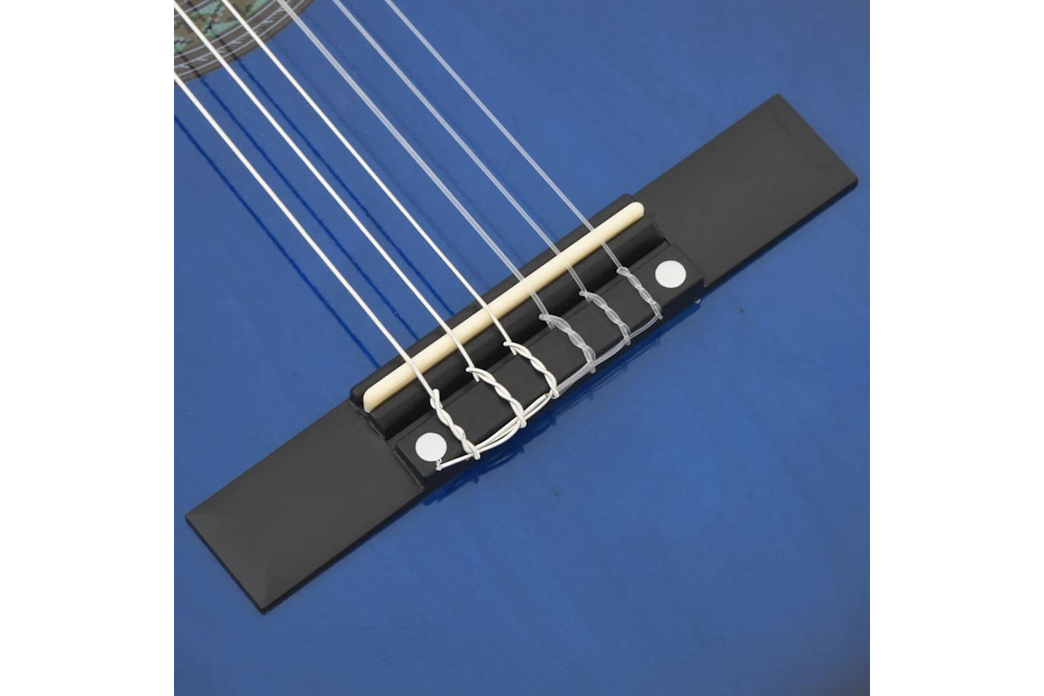 vidaXL 70116 Classical Guitar For Beginner And Kids Blue 3/4 36"-7