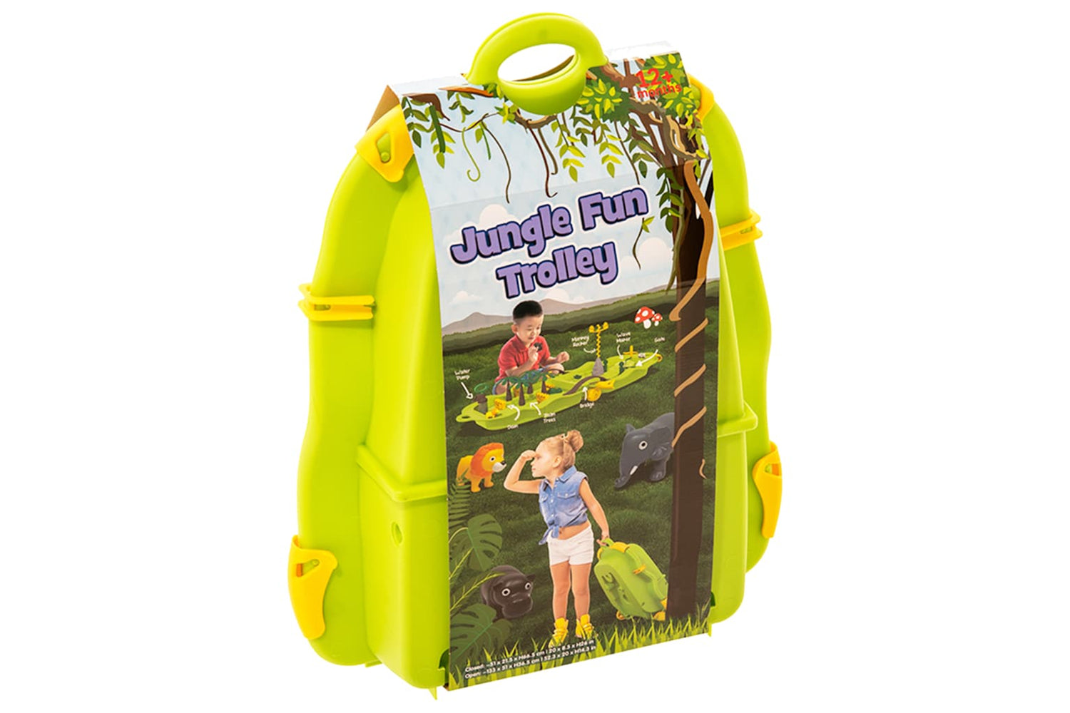 Vidaxl Water Fun Trolley Jungle 51x21.5x66.5 Cm Polypropylene-8