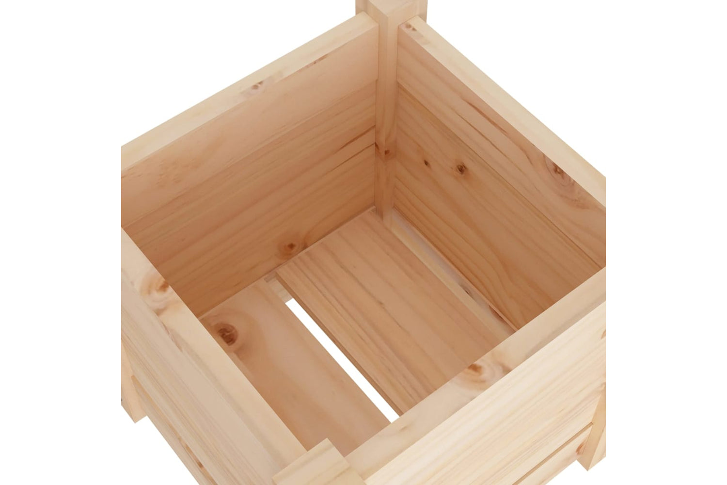 vidaXL 810523 Garden Planters 2 Pcs 31x31x31cm Solid Pinewood-6