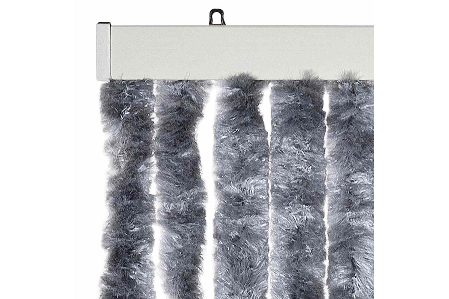 vidaXL Insect Curtain Silver 56x185cm Chenille-3
