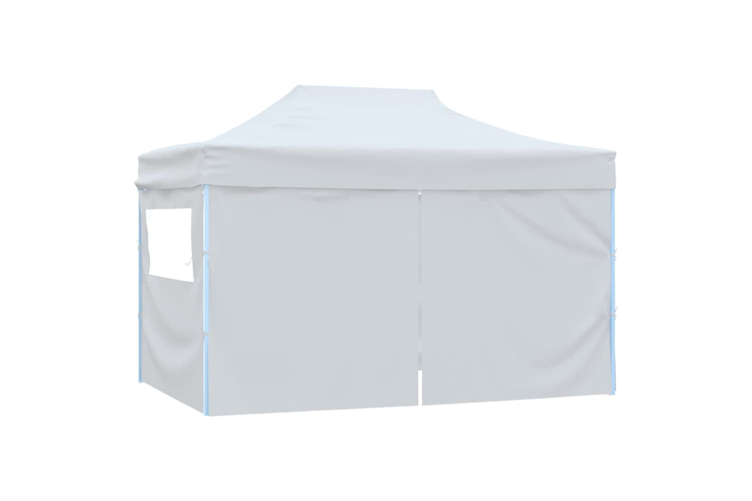 Vidaxl Foldable Party Tent With 4 Sidewalls 3x4.5 M White-4