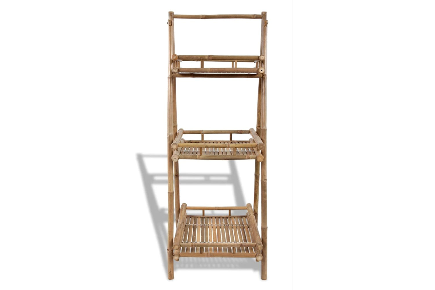 Vidaxl 41493 3-tier Folding Bamboo Plant Rack-2