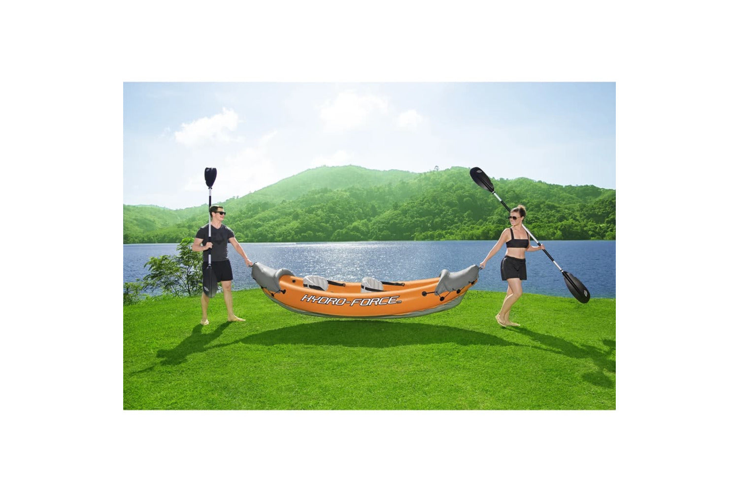 Bestway 93789 Hydro-force Rapid X2 Inflatable Kayak Set-7