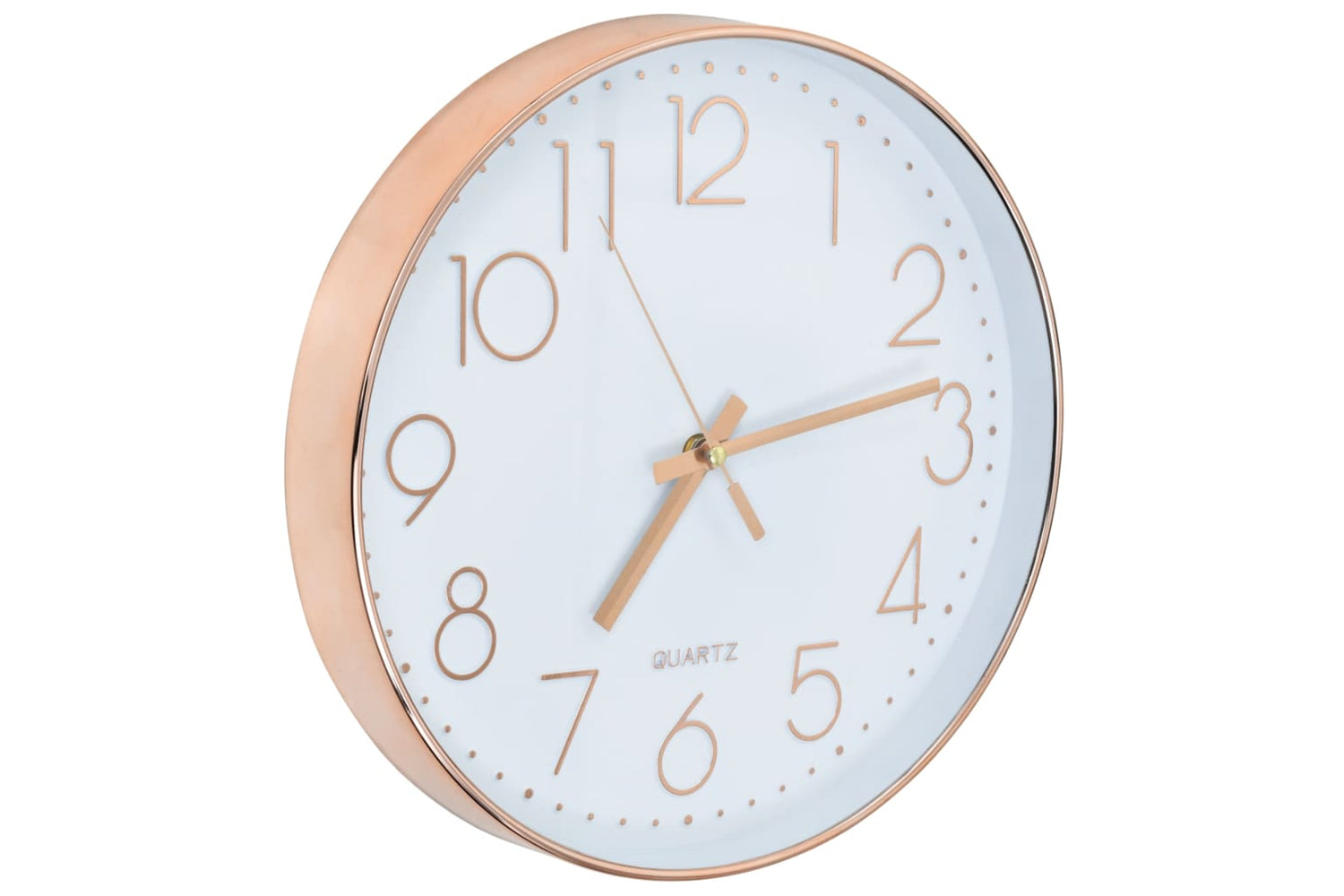 Vidaxl 50633 Wall Clock 30 cm | Rose Gold-2