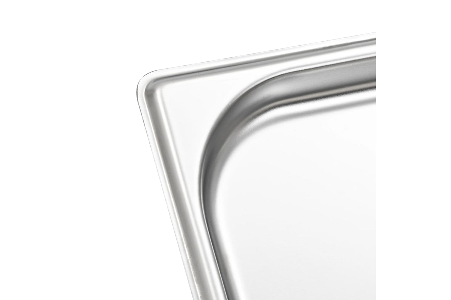 vidaXL 50892 Gastronorm Containers 12 Pcs Gn 1/3 20mm Stainless Steel-6