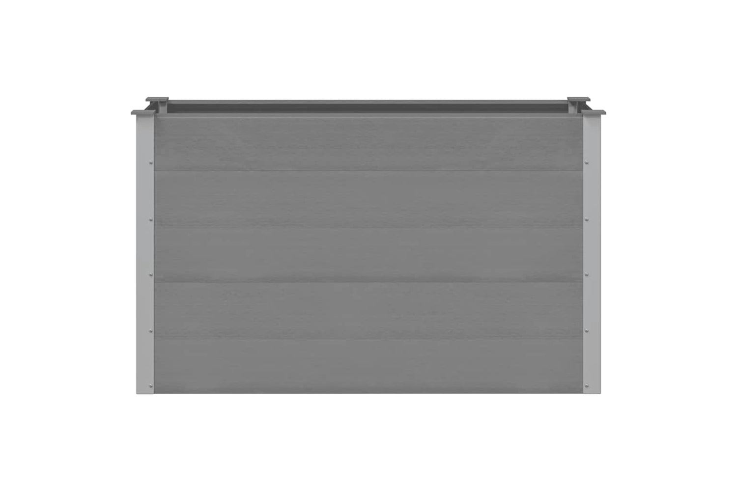 vidaXL 43608 Garden Raised Bed Wpc 150x50x91cm Grey-2