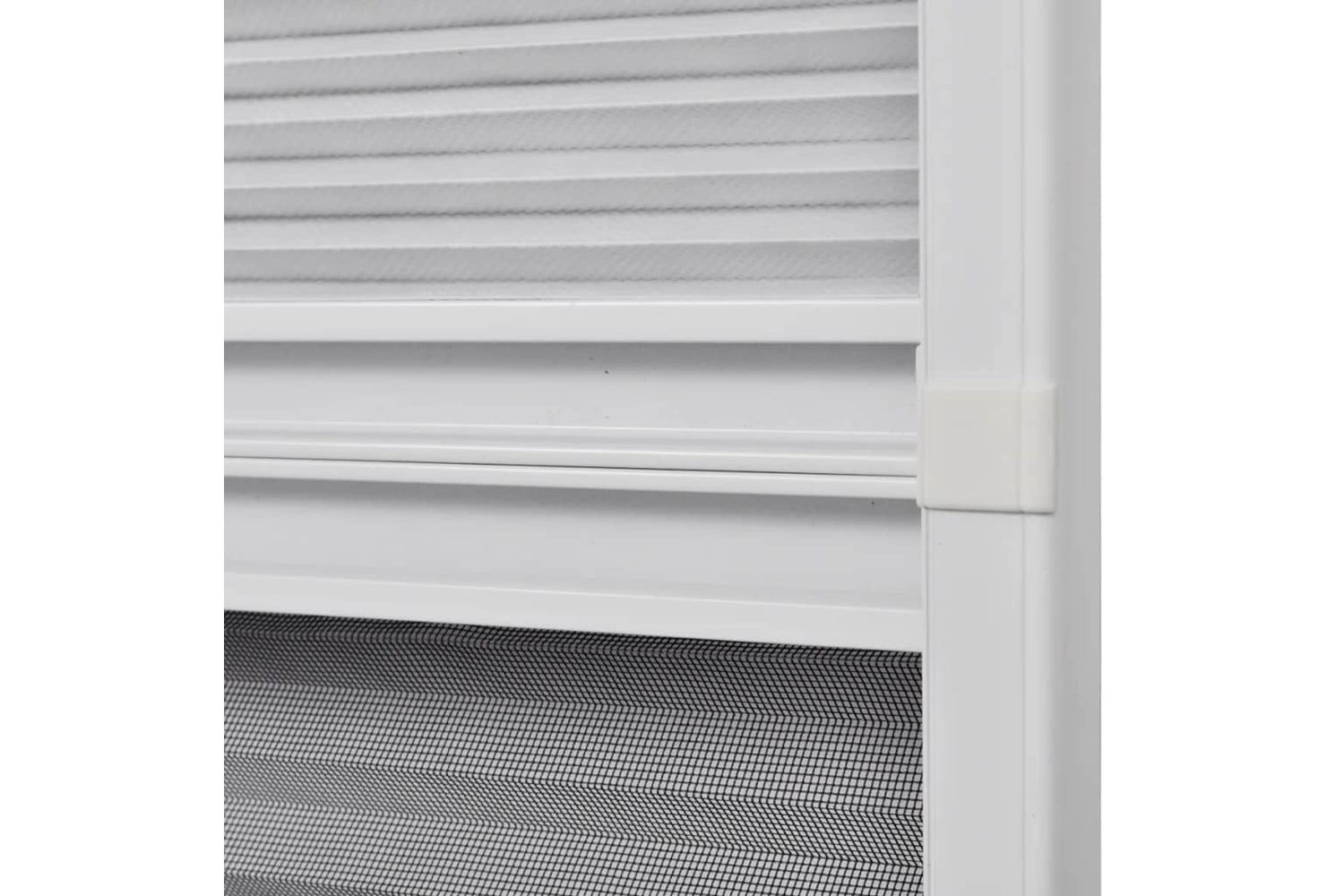 vidaXL 142615 Plisse Insect Screen For Windows Aluminium 60x80cm With Shade-5