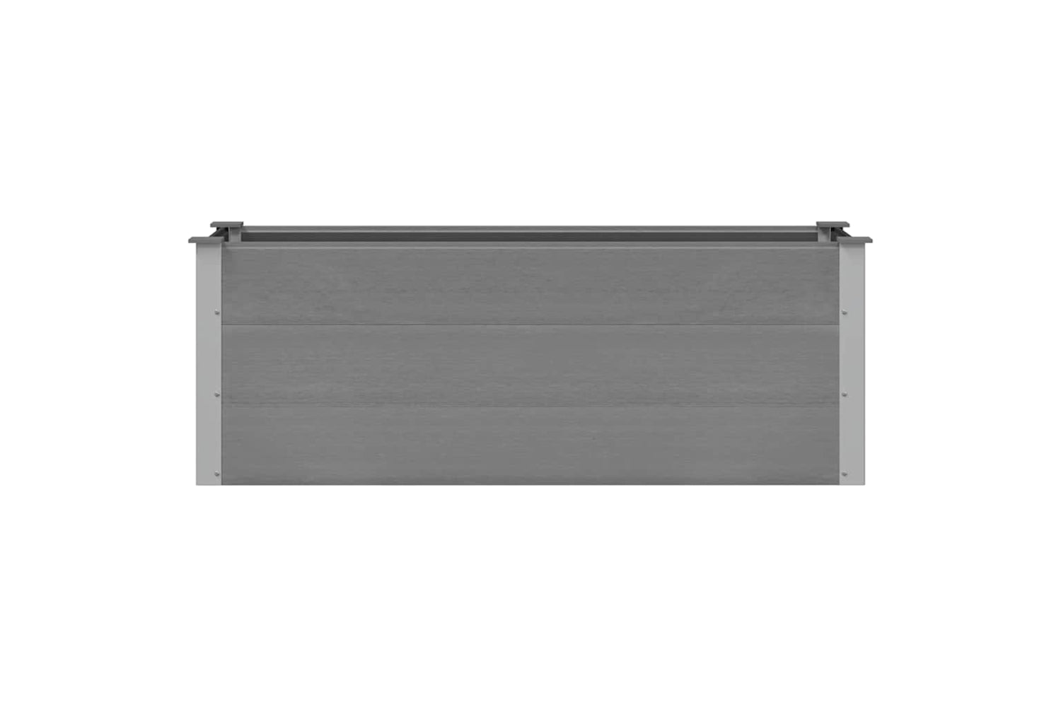 vidaXL 43607 Garden Raised Bed Wpc 150x50x54cm Grey-3